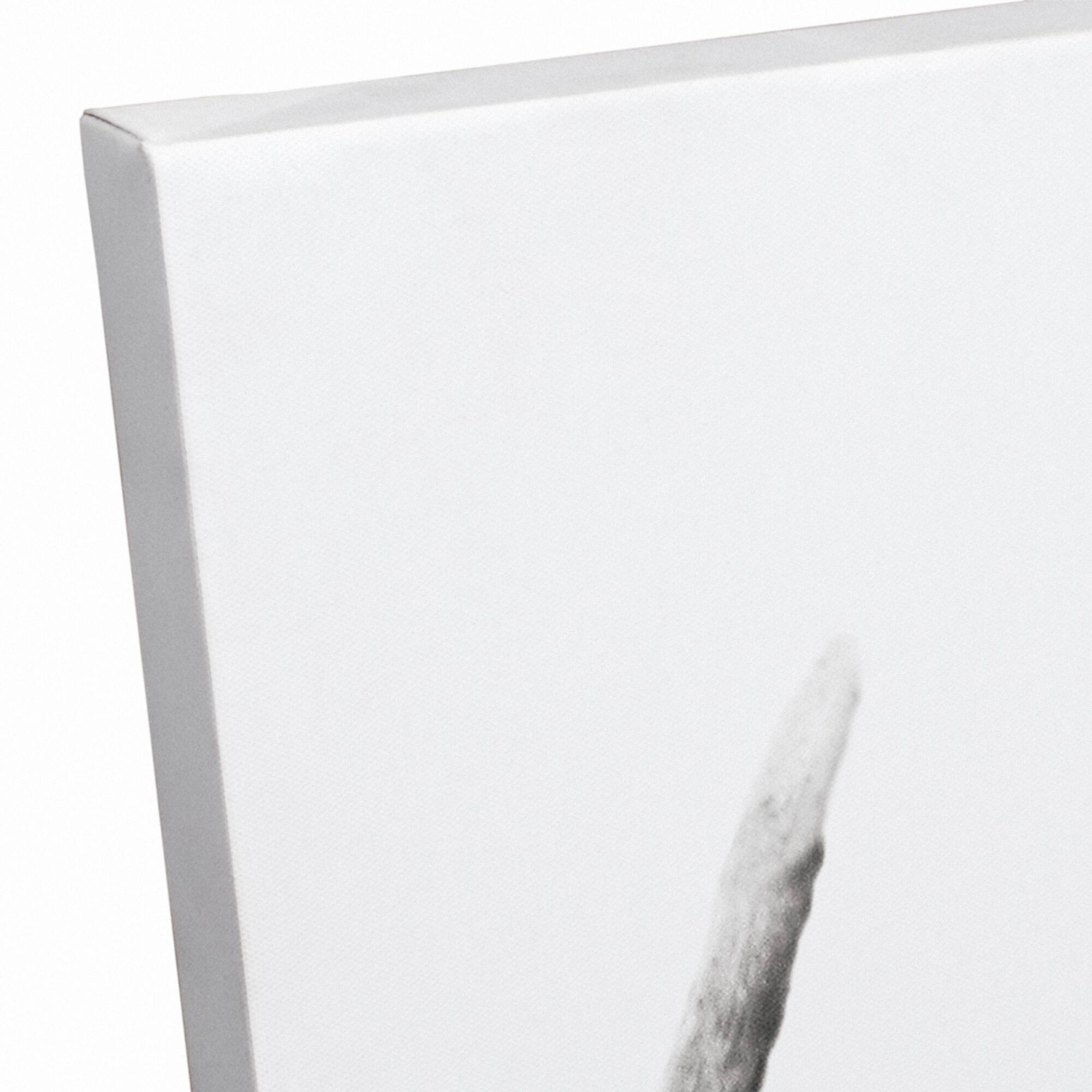 Peeking Deer 16" x 20" Canvas Wall Art